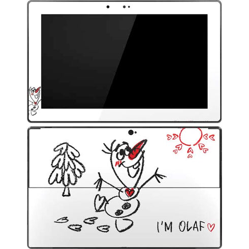 Disney Frozen I Am Olaf Art Surface Pro Tablet Skin